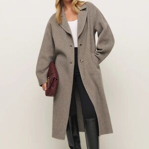 Reformation Wyatt Double Faced Coat